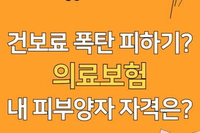 의료보험 지역가입자 피부양자 산정기준 및 계산 방법