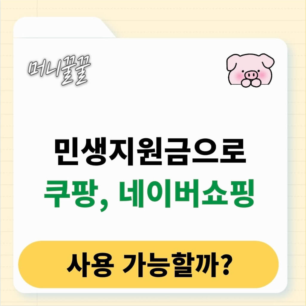 민생회복지원금 쿠팡