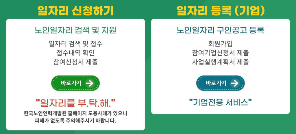 2025년 노인일자리 신청기간, 지금 접수하세요! (자격, 조건, 장소) 2 노인일자리 신청장소