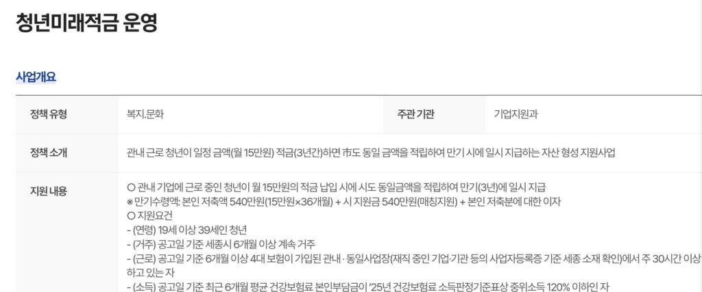 청년미래적금 우대형 혜택