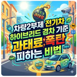 차량2부제 전기차 하이브리드 경차 기준 과태료 폭탄 피하는 비법 1 차량2부제 전기차